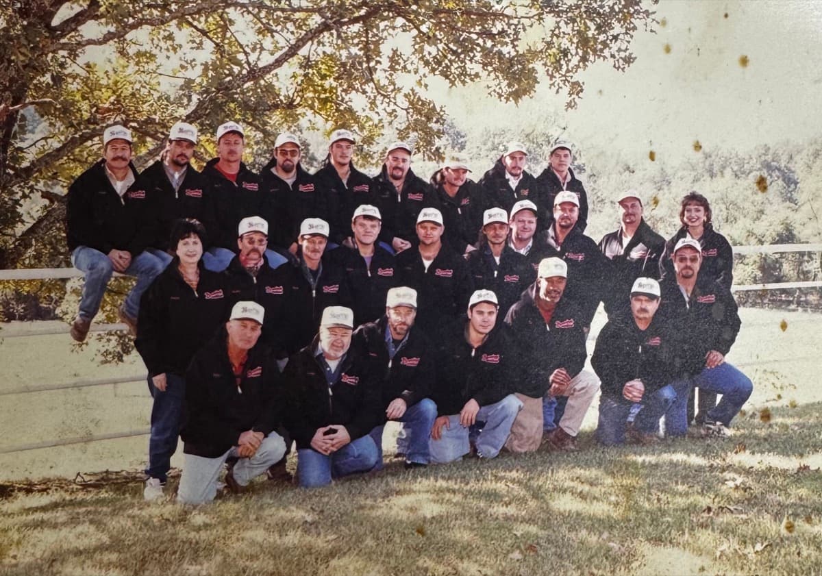 Browning's Welding Team in 1995